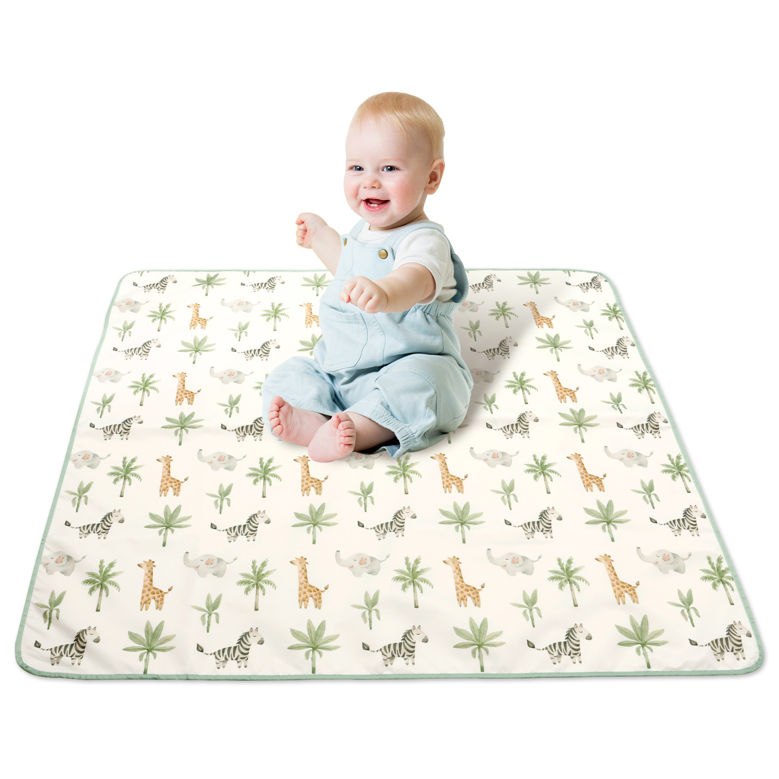 Highchair Splash Mat - Polyester Gıda Sıçrama Önleyici Sandalye Örtüsü,