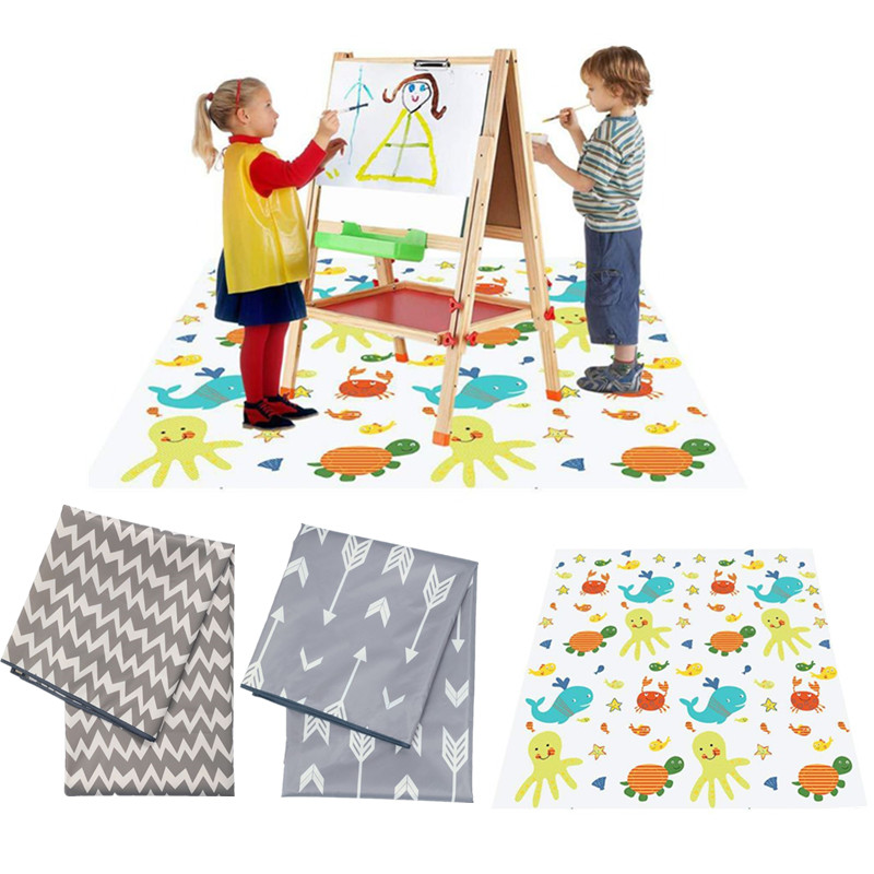 Highchair Splash Mat - Yüksek sandalye sıçrama Mat zemin koruyucu