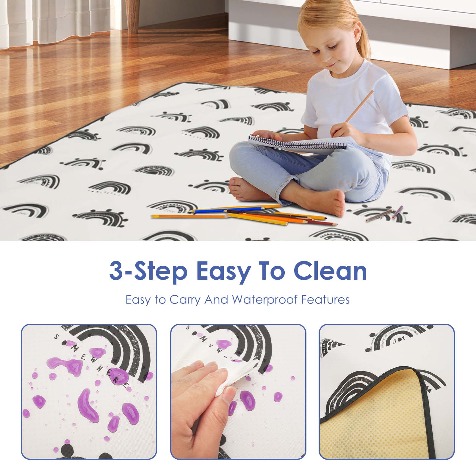 Bebek Splat Mat Kaymaz Mama Sa - Highchair Splash Mat incelemesi ve fiyatı