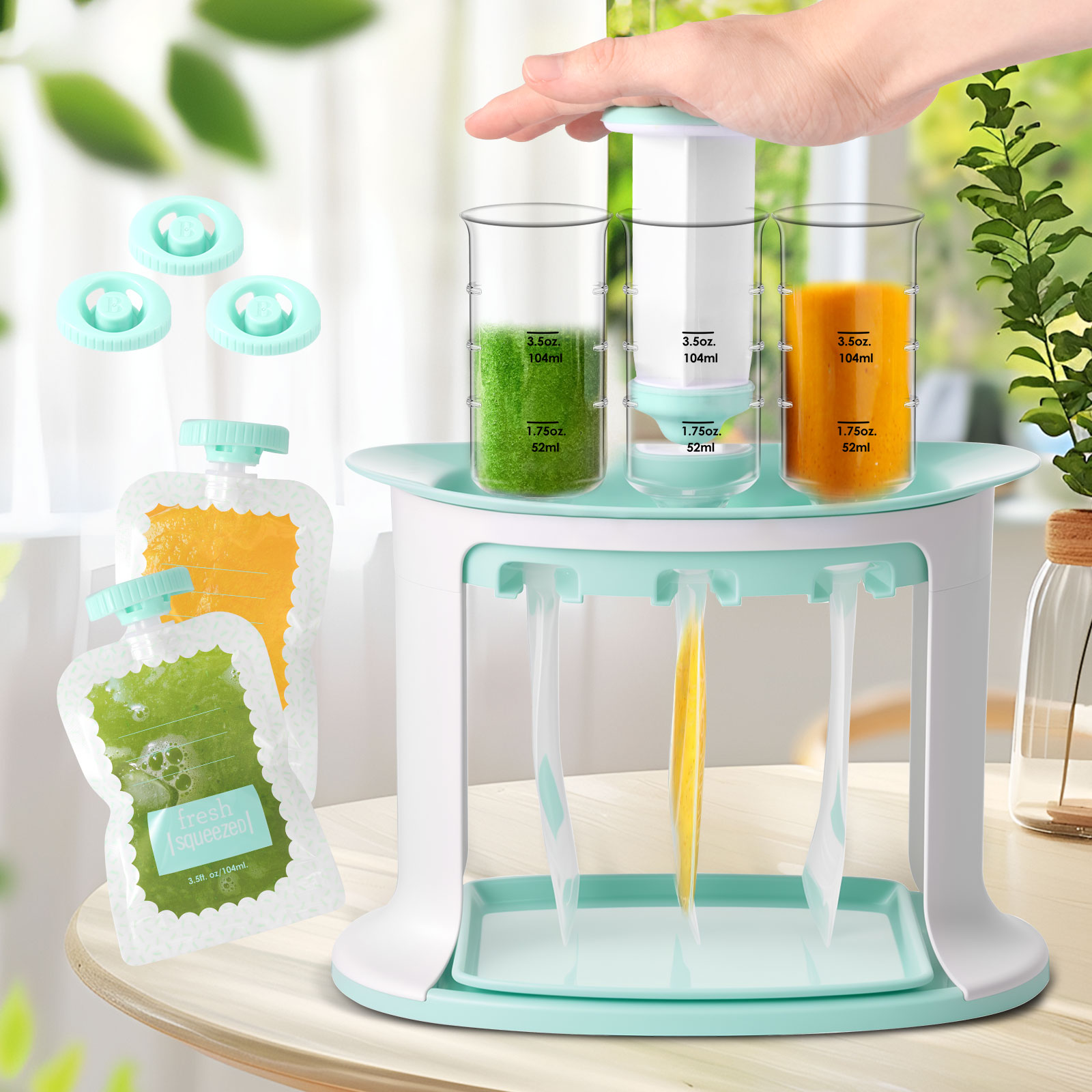 Bebek için Sıkma İstasyonu Yen - Baby Food Pouches 1 Year Old incelemesi ve fiyatı