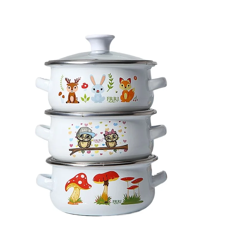 Mini emaye çorba kapaklı tence - Baby Food Healthy incelemesi ve fiyatı