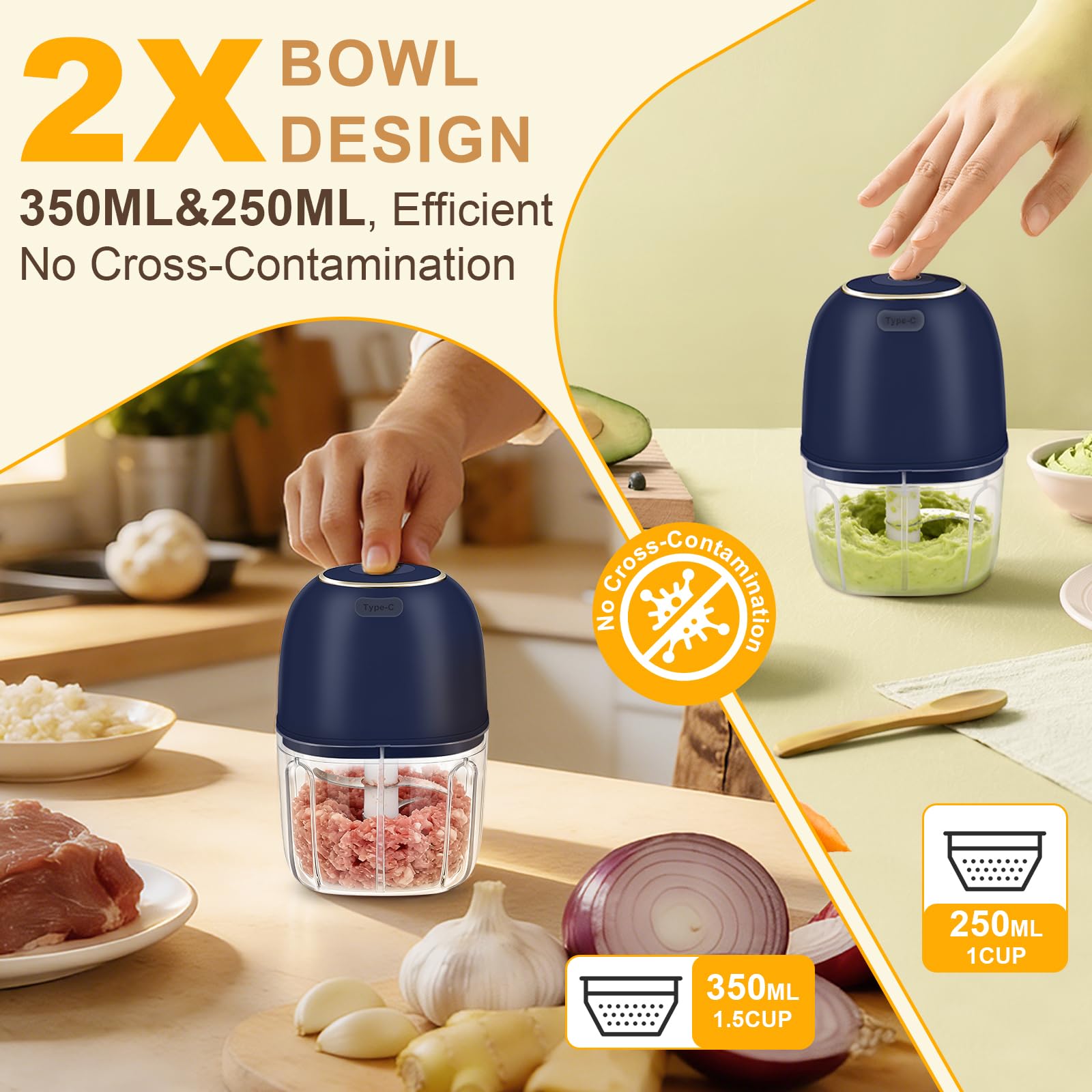 Elektrikli Sarımsak Doğrayıcı, - Baby Food Meat incelemesi ve fiyatı