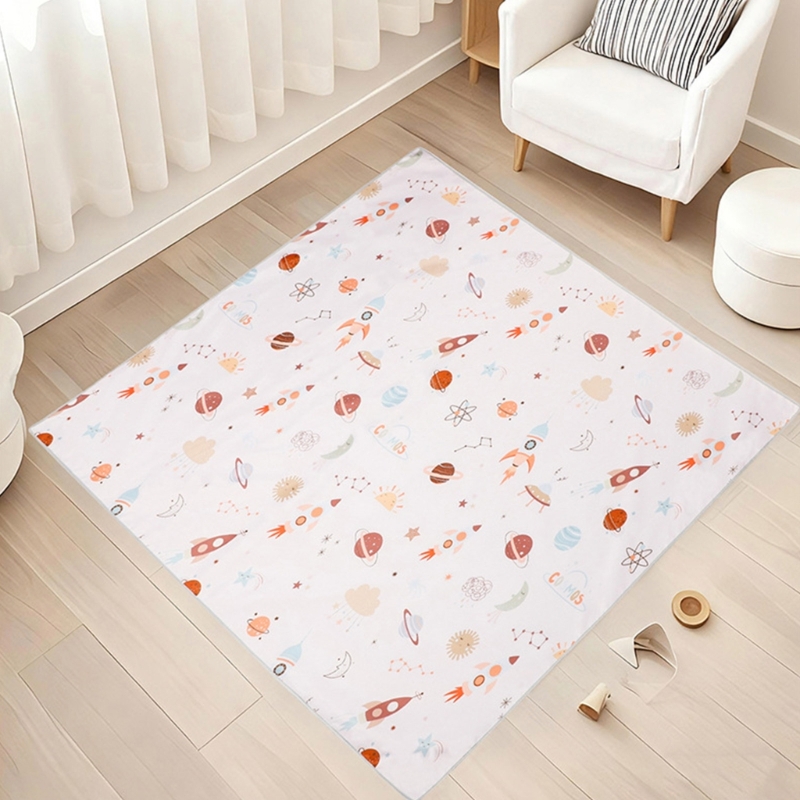 Karikatür bebek mama sandalyes - Highchair Splash Mat incelemesi ve fiyatı