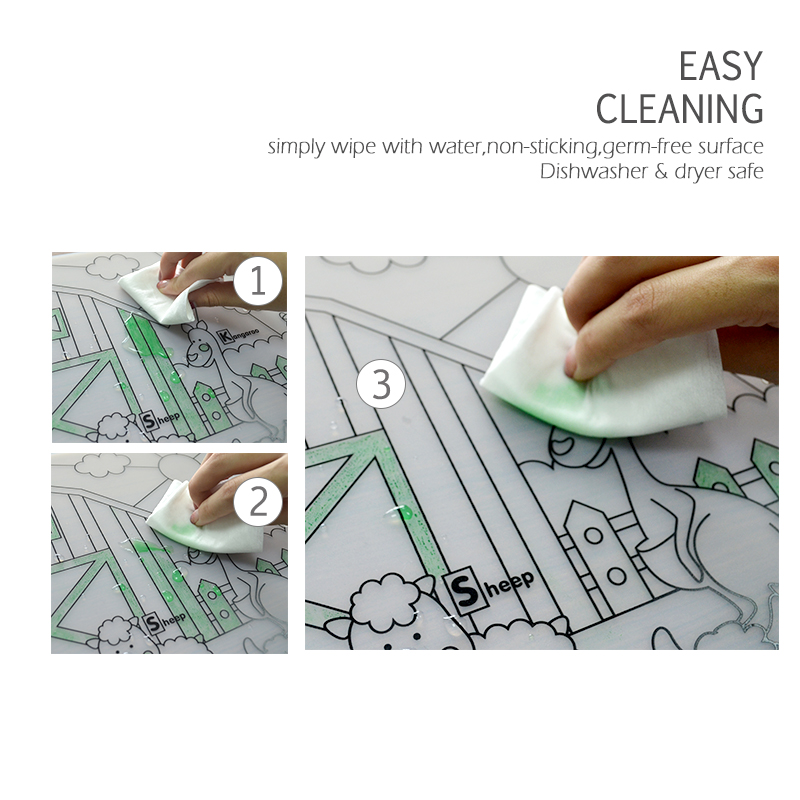Silikon bebek Placemat 1 adet  - Baby Food Table incelemesi ve fiyatı