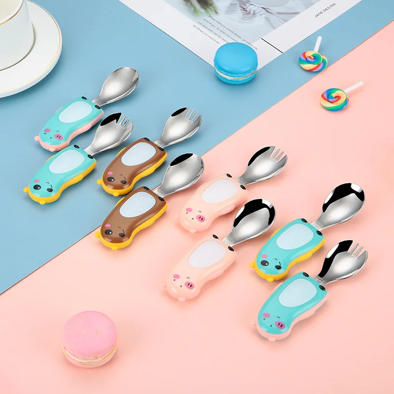 304 çocuk taşınabilir sofra se - Baby Food Knife Set incelemesi ve fiyatı